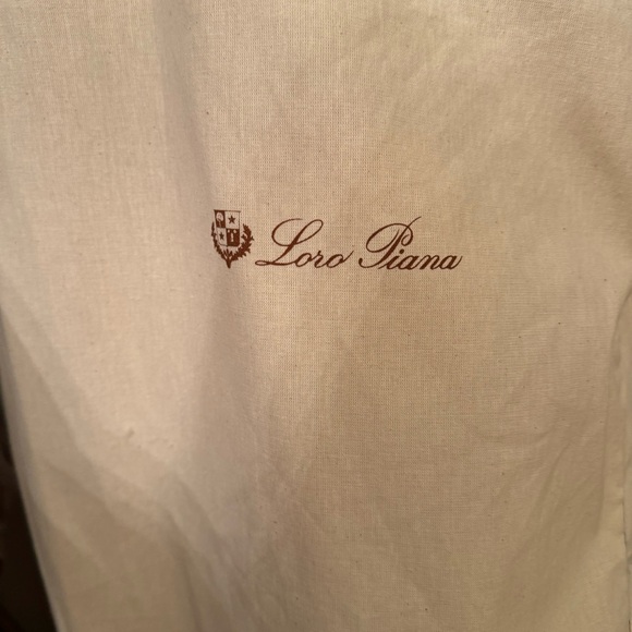 LORO PIANA KAELAN CASH DOUBLE MINT CASHMERE OVERCOAT SIZE 42 - Picture 7 of 8